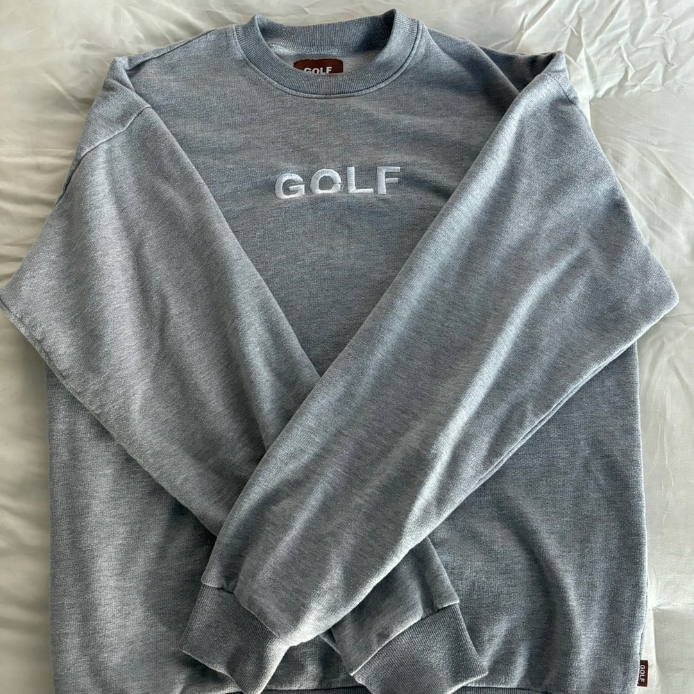 BASIC LOGO CREWNECK by GOLF WANG